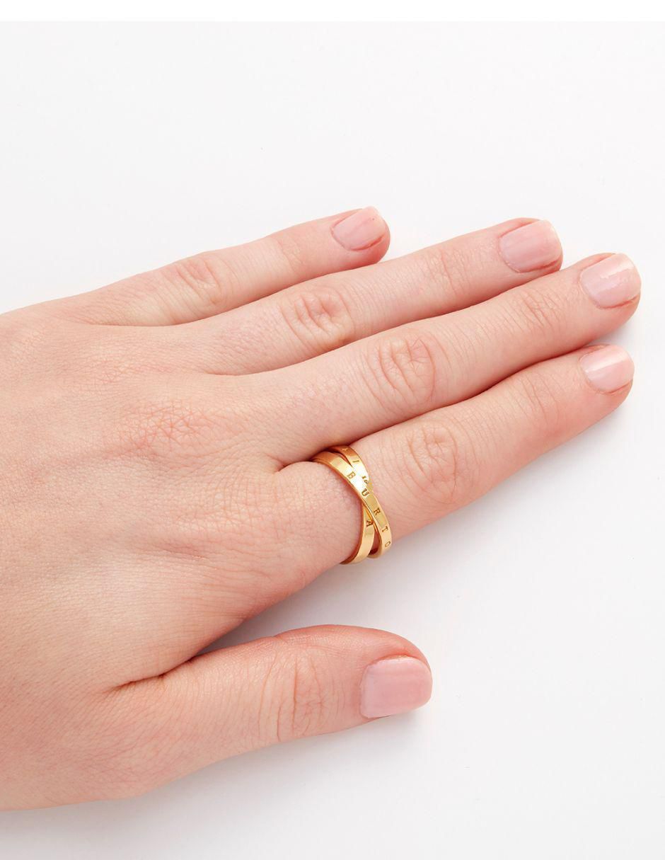 Anillo circular Classics brillante 3