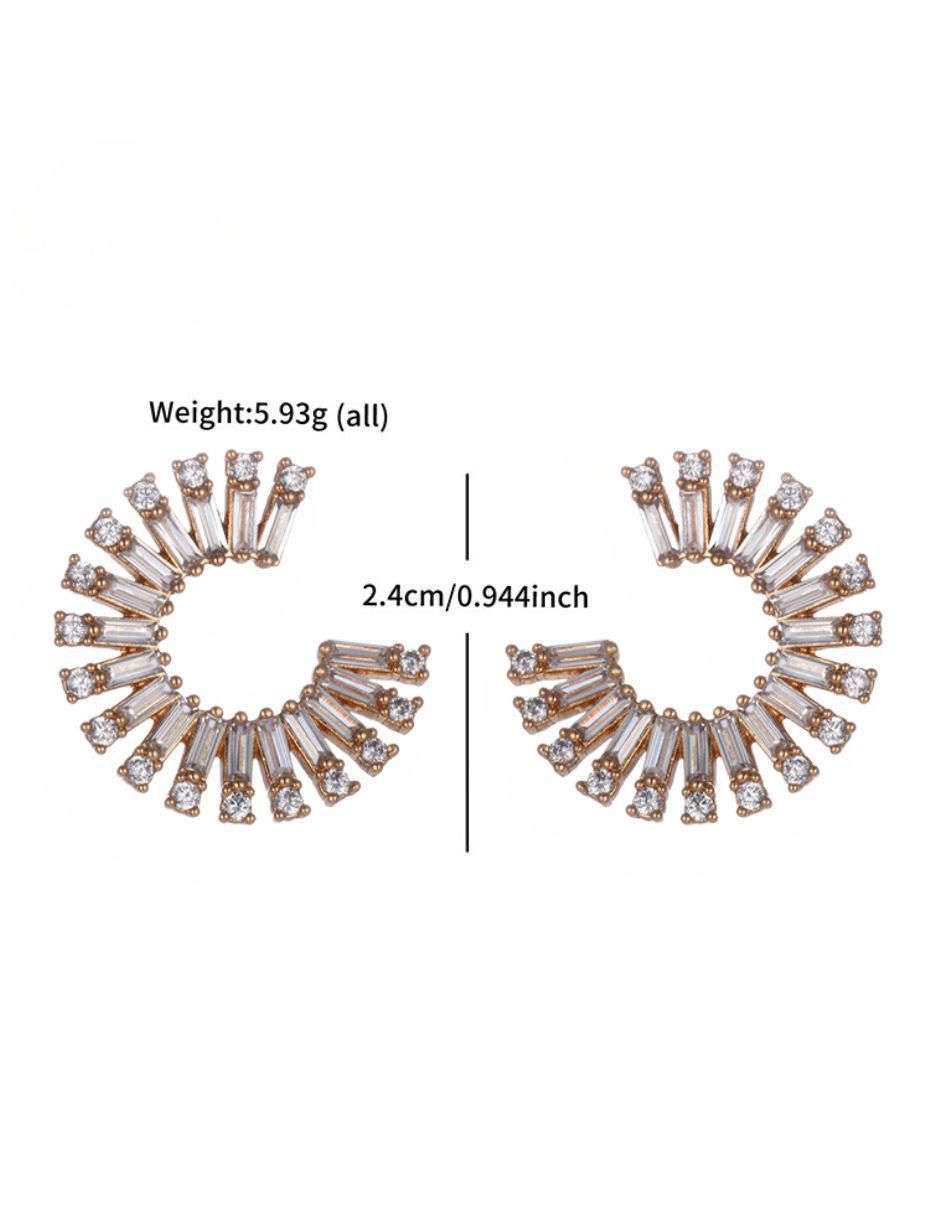 Corto redonda con acabado brillante zirconia 5