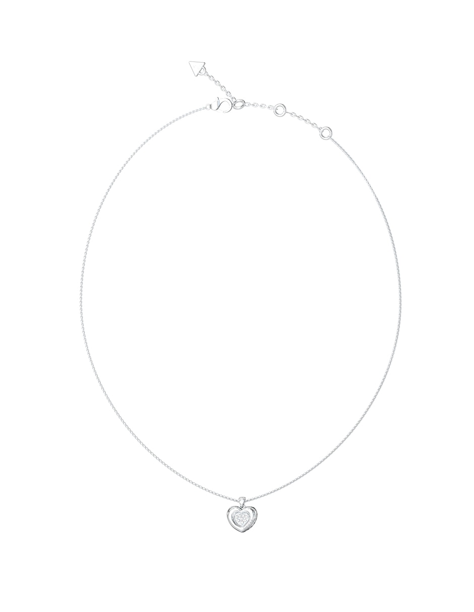Collar con dije de corazón Love 3