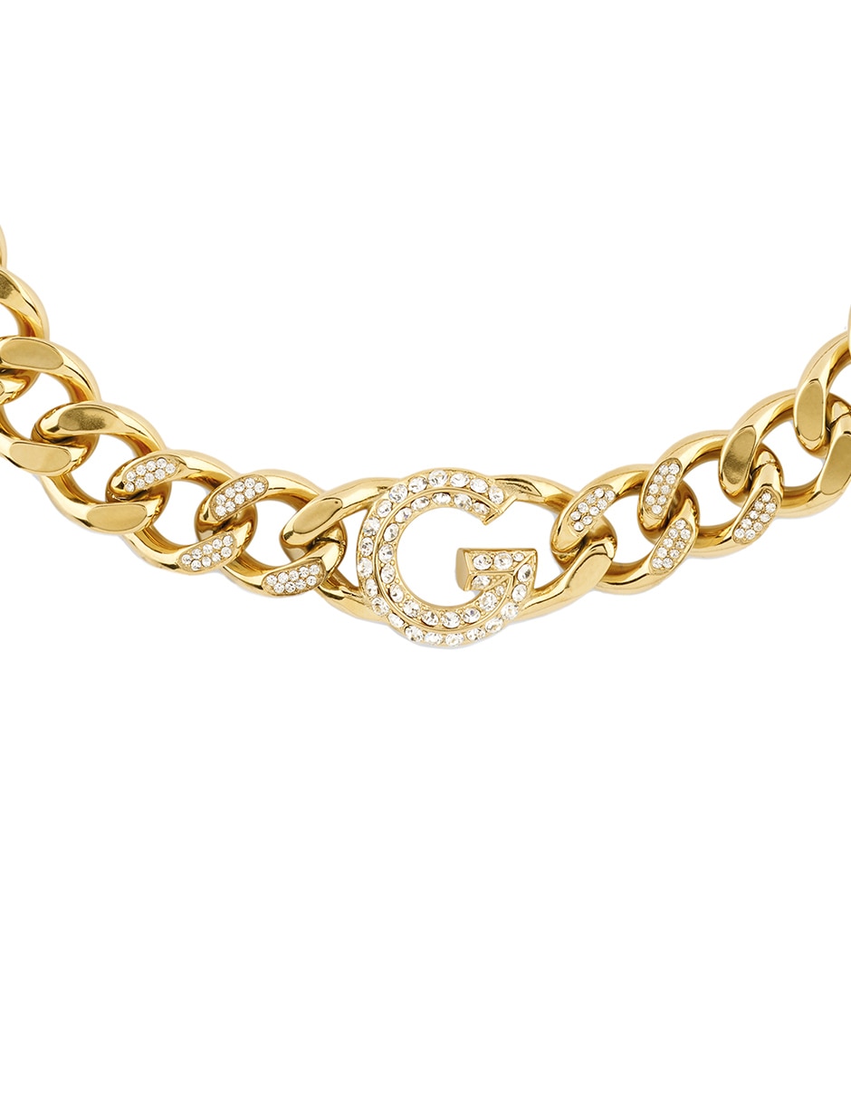 Collar de letra g Crystal 3