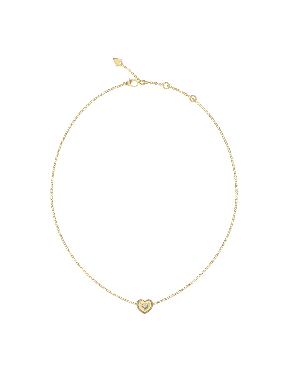 Collar con dije de corazón Till Morning 3