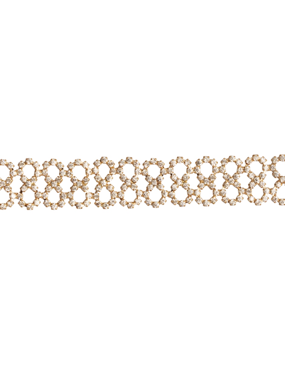 Pulsera con cristal Filigrana Cup con acabado pavé 2