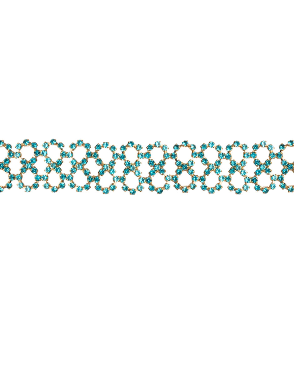 Pulsera con cristal Filigrana Cup con acabado pavé 2