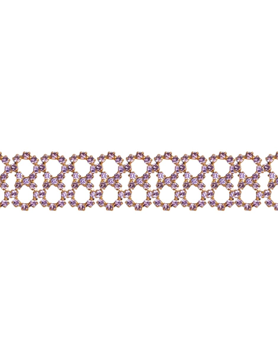 Pulsera cristal Filigrana Cup con acabado pavé 2