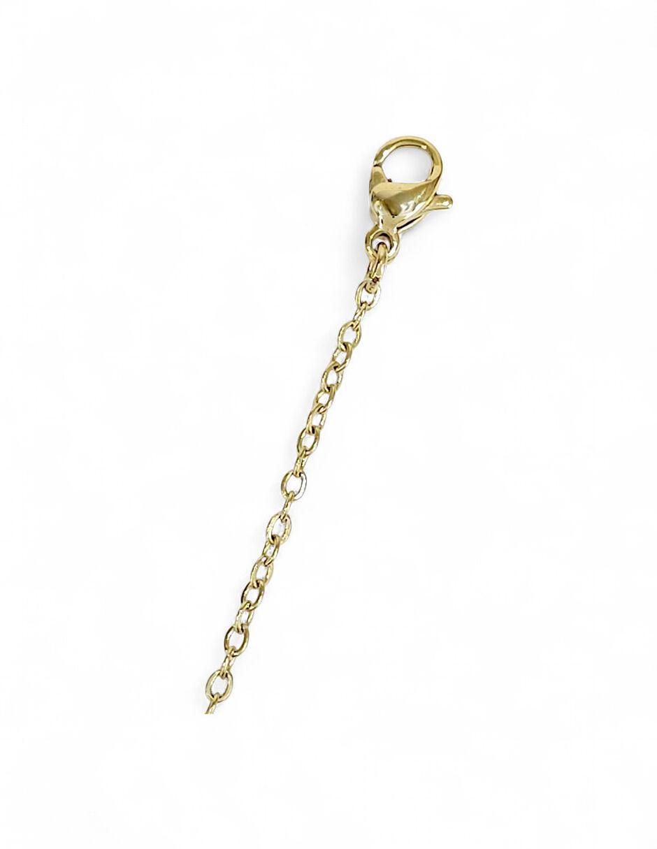 Pulsera con acabado baño de oro 18 k 7