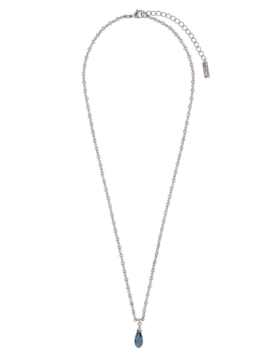 Collar con dije de gota Silver Shade 2