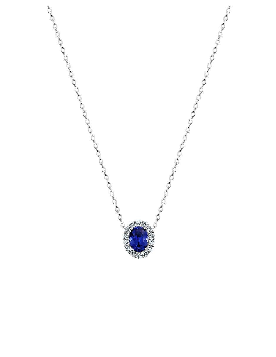 Collar ovalado de plata P 925