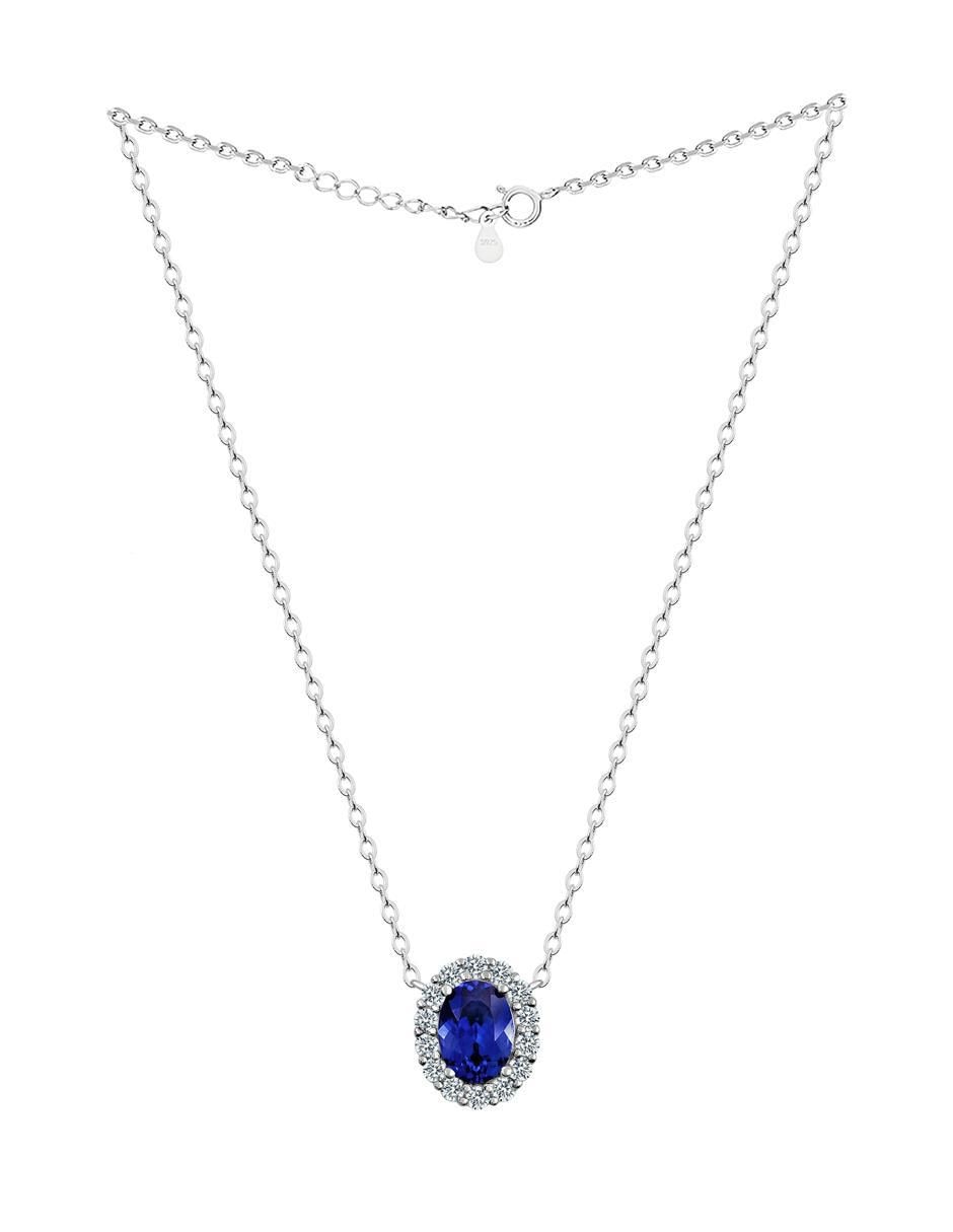 Collar ovalado de plata P 925 2