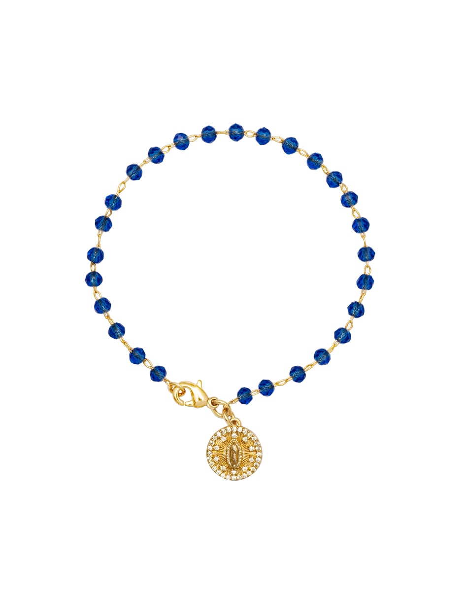 Pulsera con zirconia cúbica con acabado pavé