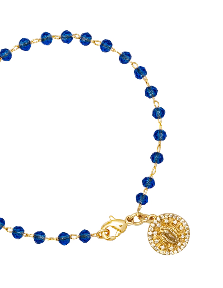 Pulsera con zirconia cúbica con acabado pavé 2
