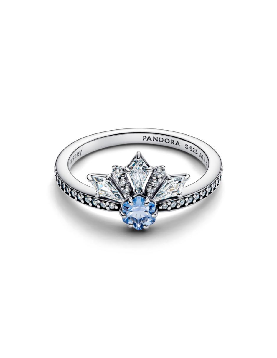 Anillo Disney Elsa P 925 de plata zirconia cúbica brillante