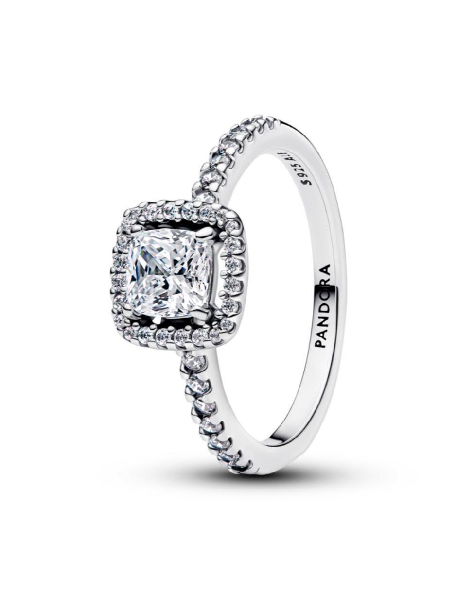 Anillo Pandora Timeless P 925 de plata zirconia cúbica brillante