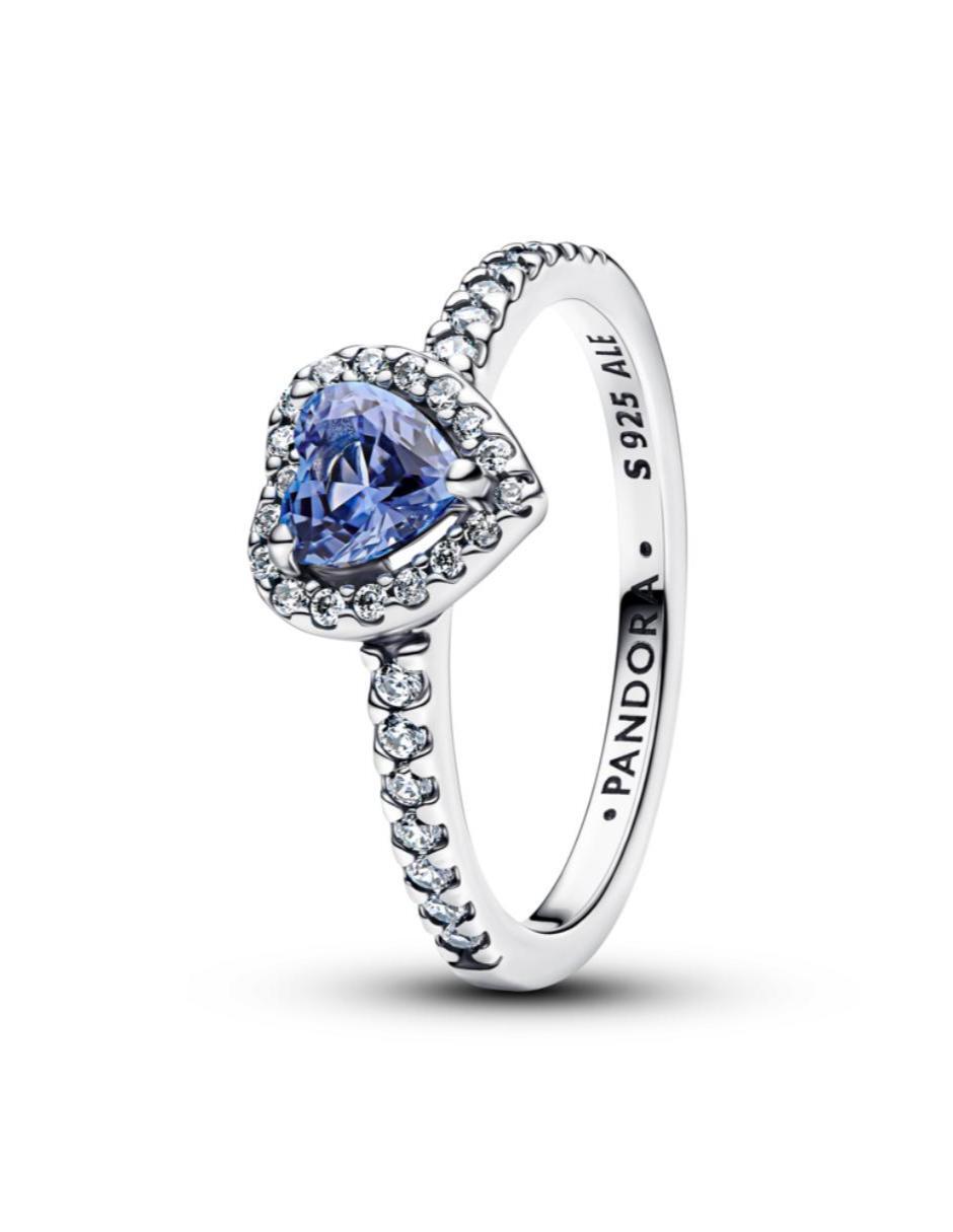Anillo de corazón Timeless P 925 de plata zirconia cúbica brillante