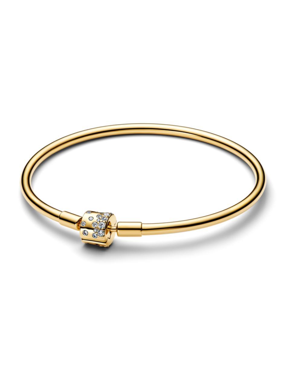 Brazalete de plata P 925 Moments con acabado baño de oro Brazalete de plata P 925 Moments con acabado baño de oro