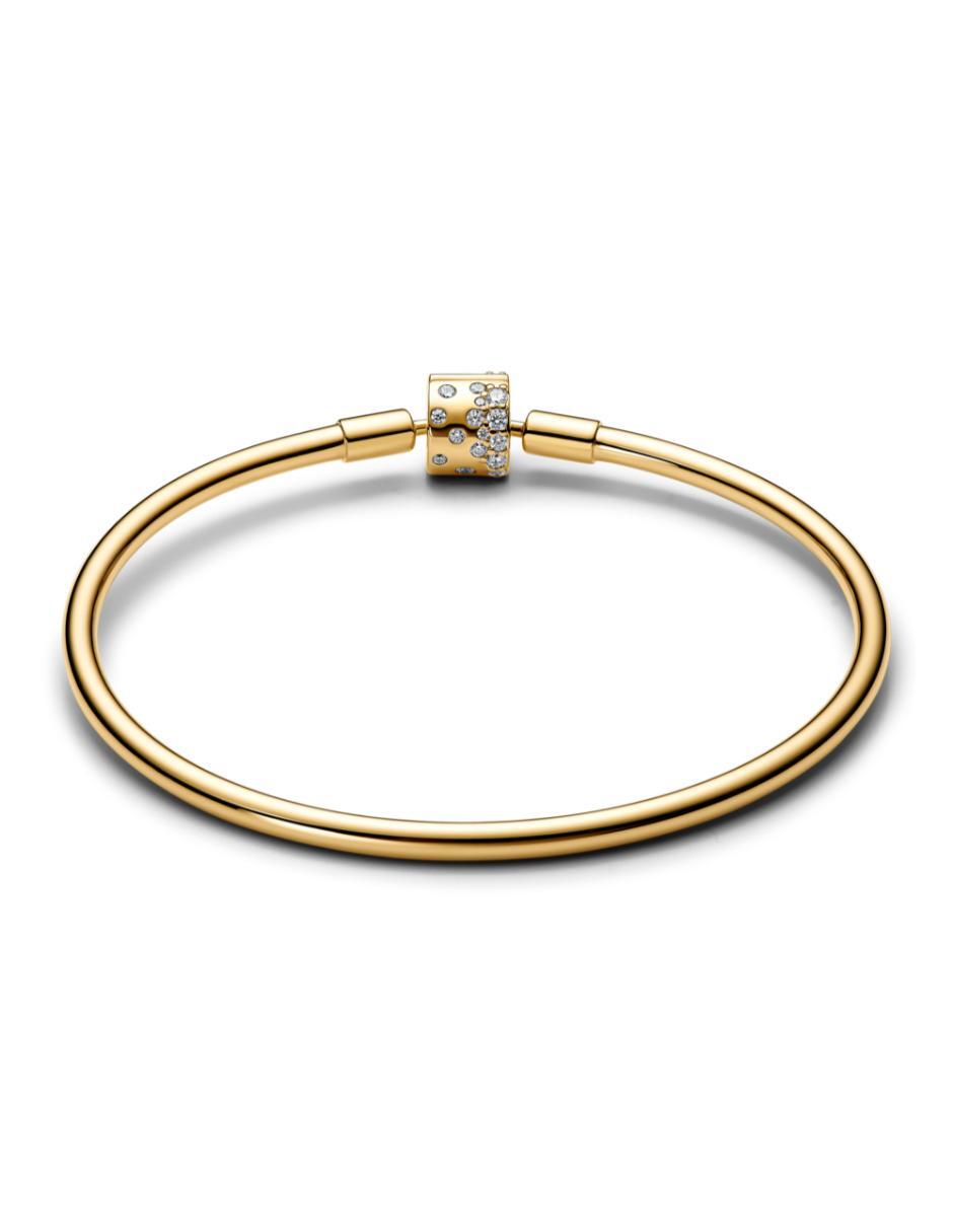 Brazalete de plata P 925 Moments con acabado baño de oro 2