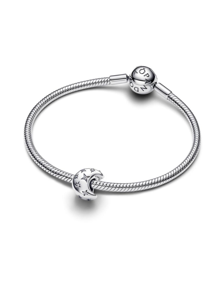 Charm de luna moments de plata P 925 zirconia cúbica 3