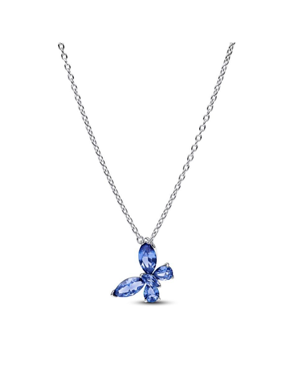 Collar de mariposa Timeless de plata P 925 1