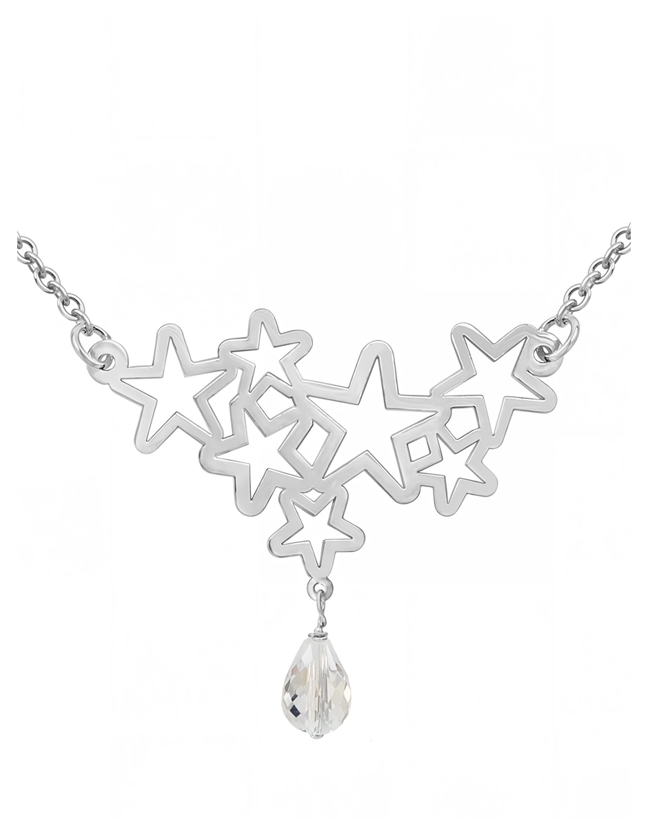Colgante Y Dije de estrella celeste de plata P 925 2