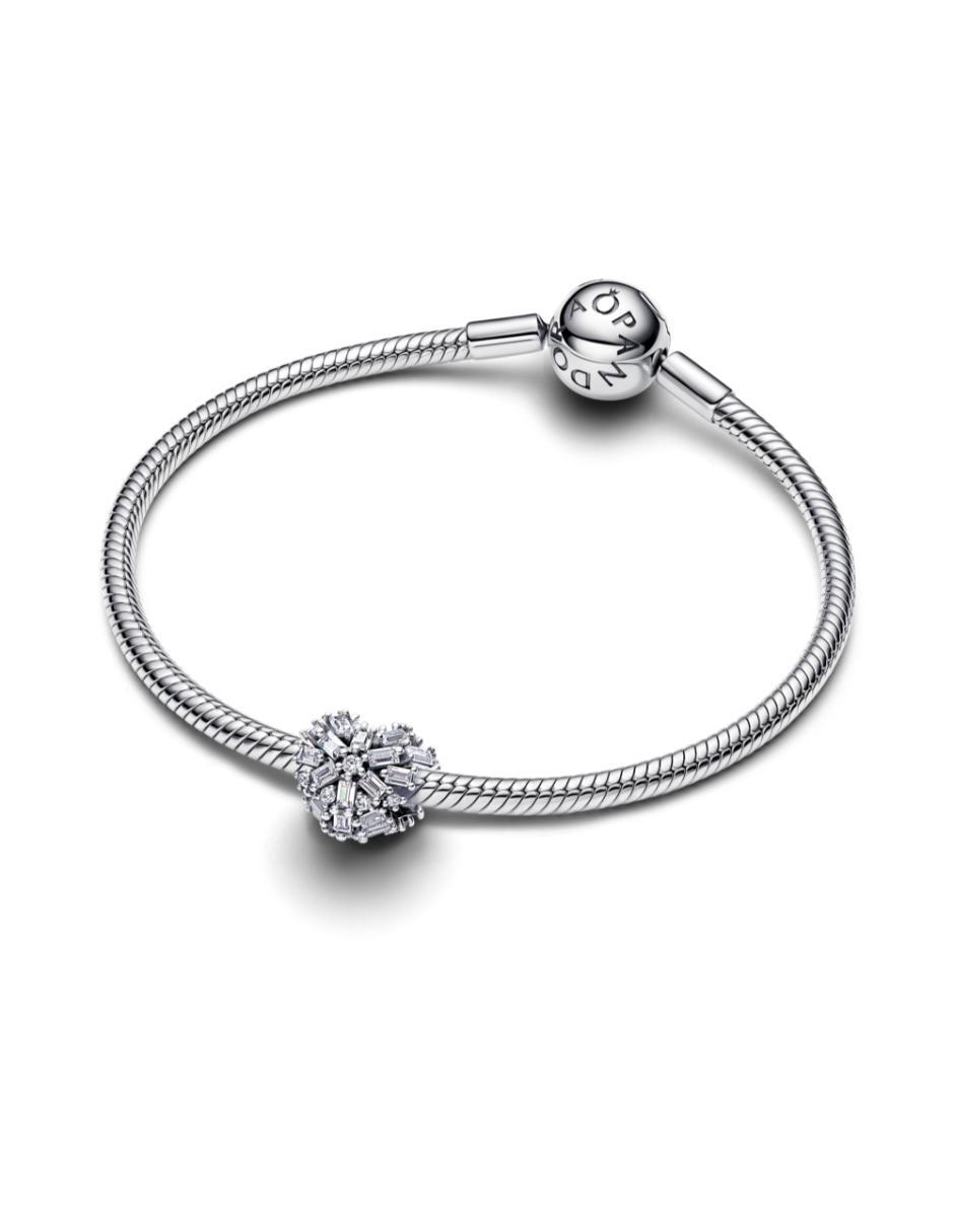 Charm de corazón moments de plata P 925 zirconia cúbica 6