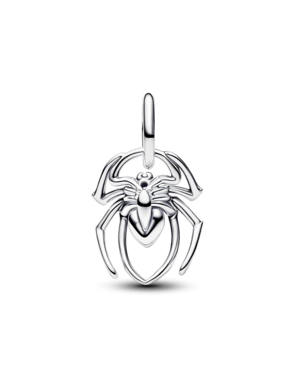 Charm de araña marvel spider-man de plata P 925 cristal 4