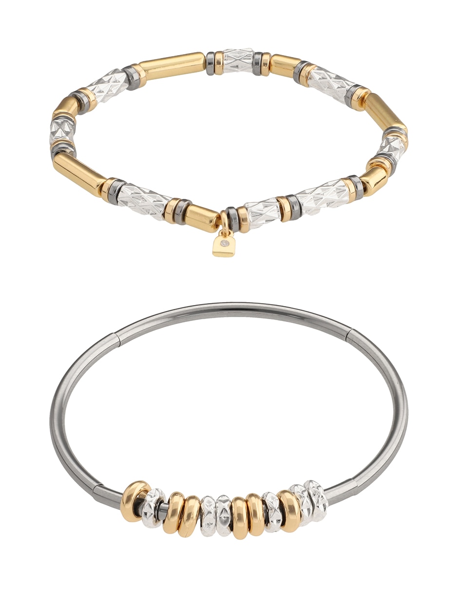 Set de pulsera Tritone Rings and Bars 2