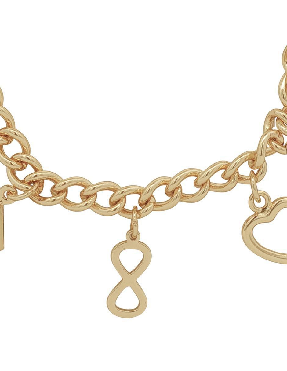 Pulsera 18 K con acabado chapa de oro 3