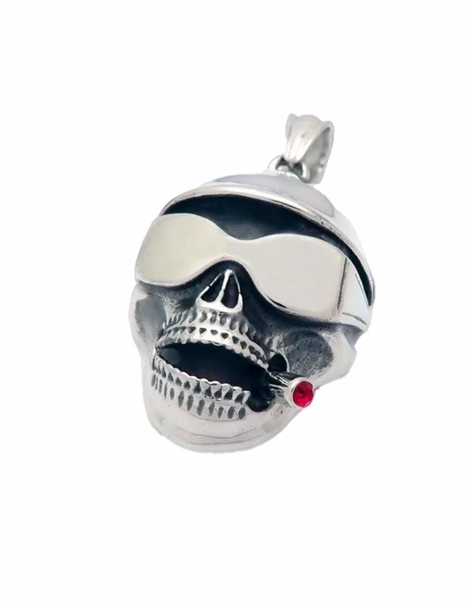 Collar con dije de calavera 2