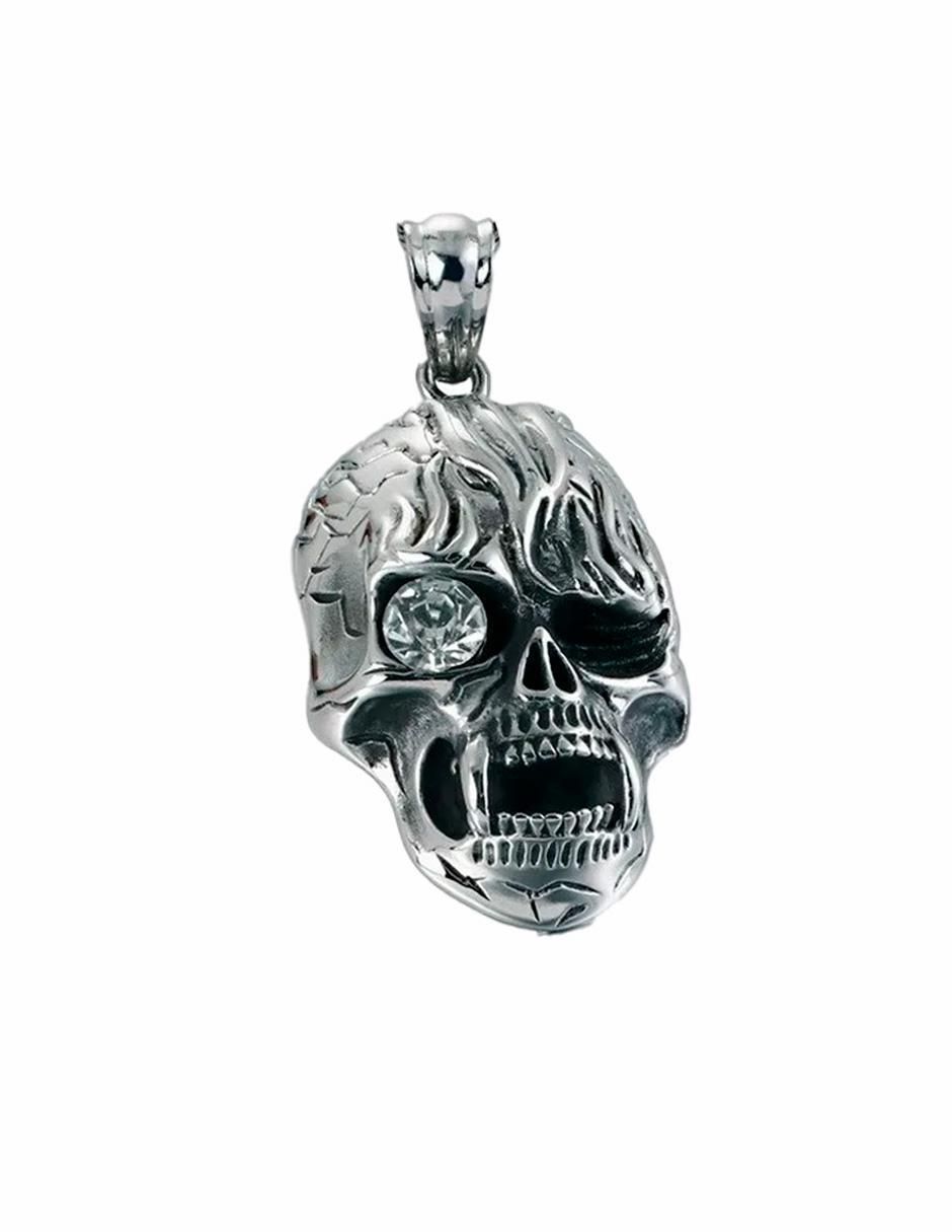 Collar con dije de calavera 2