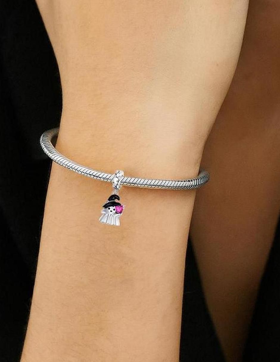 Charm de fantasma de plata P 925 3