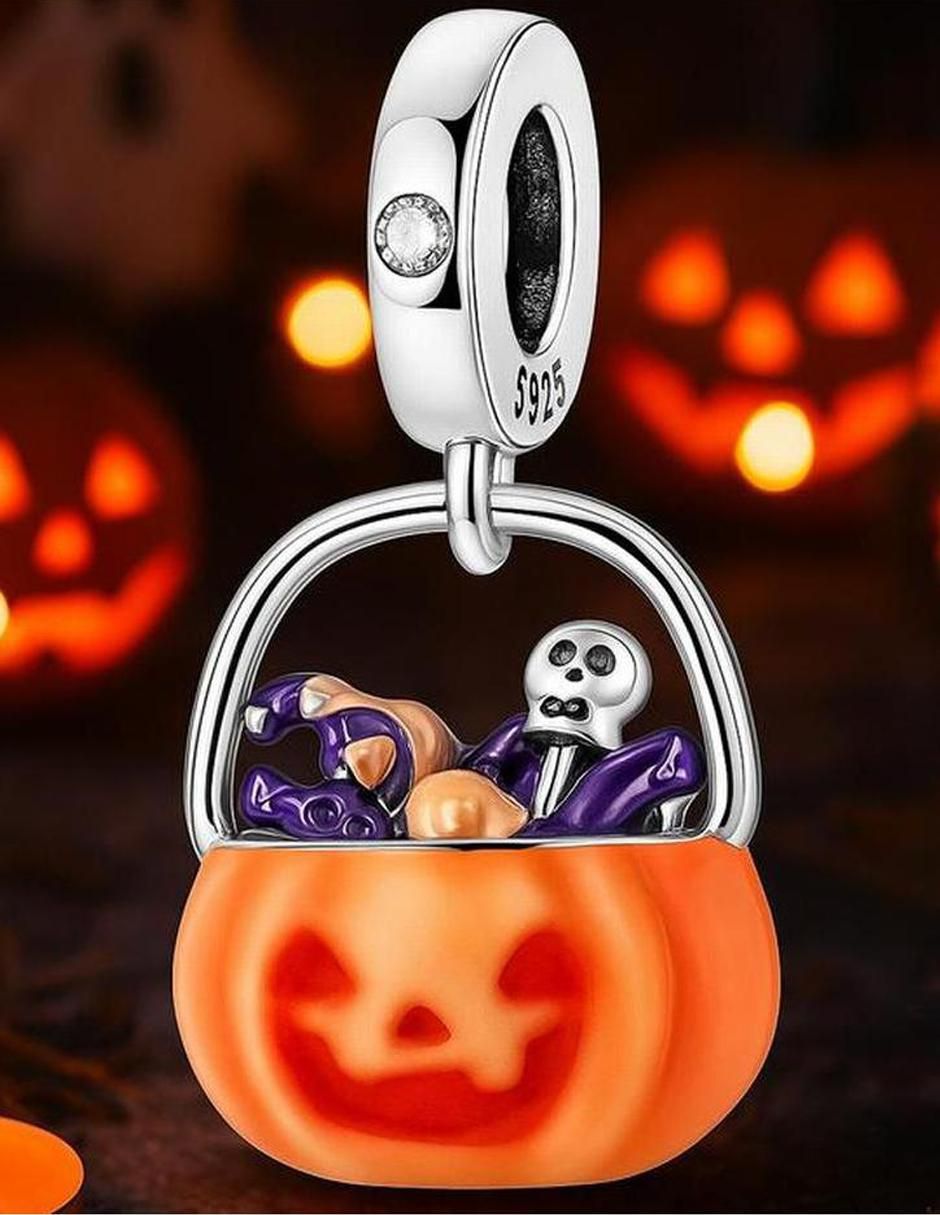 Charm de calabaza de plata P 925 3