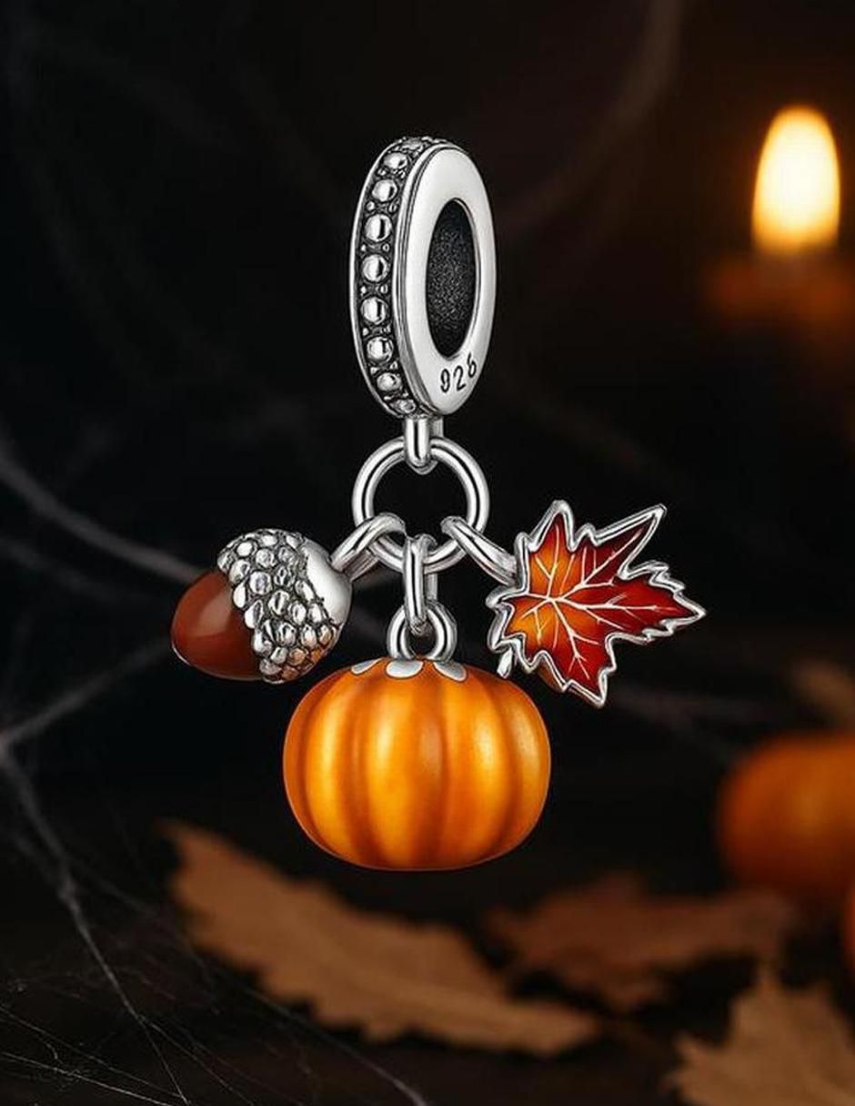 Charm de calabaza de plata P 925 4
