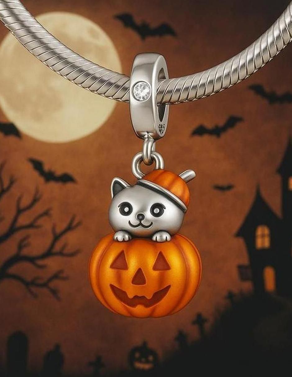 Charm de gato de plata P 925 4