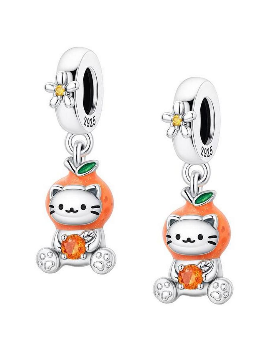 Charm de gato de plata P 925 2