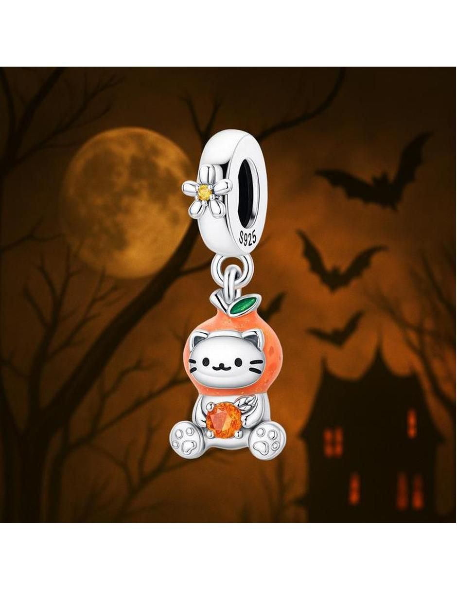 Charm de gato de plata P 925 5
