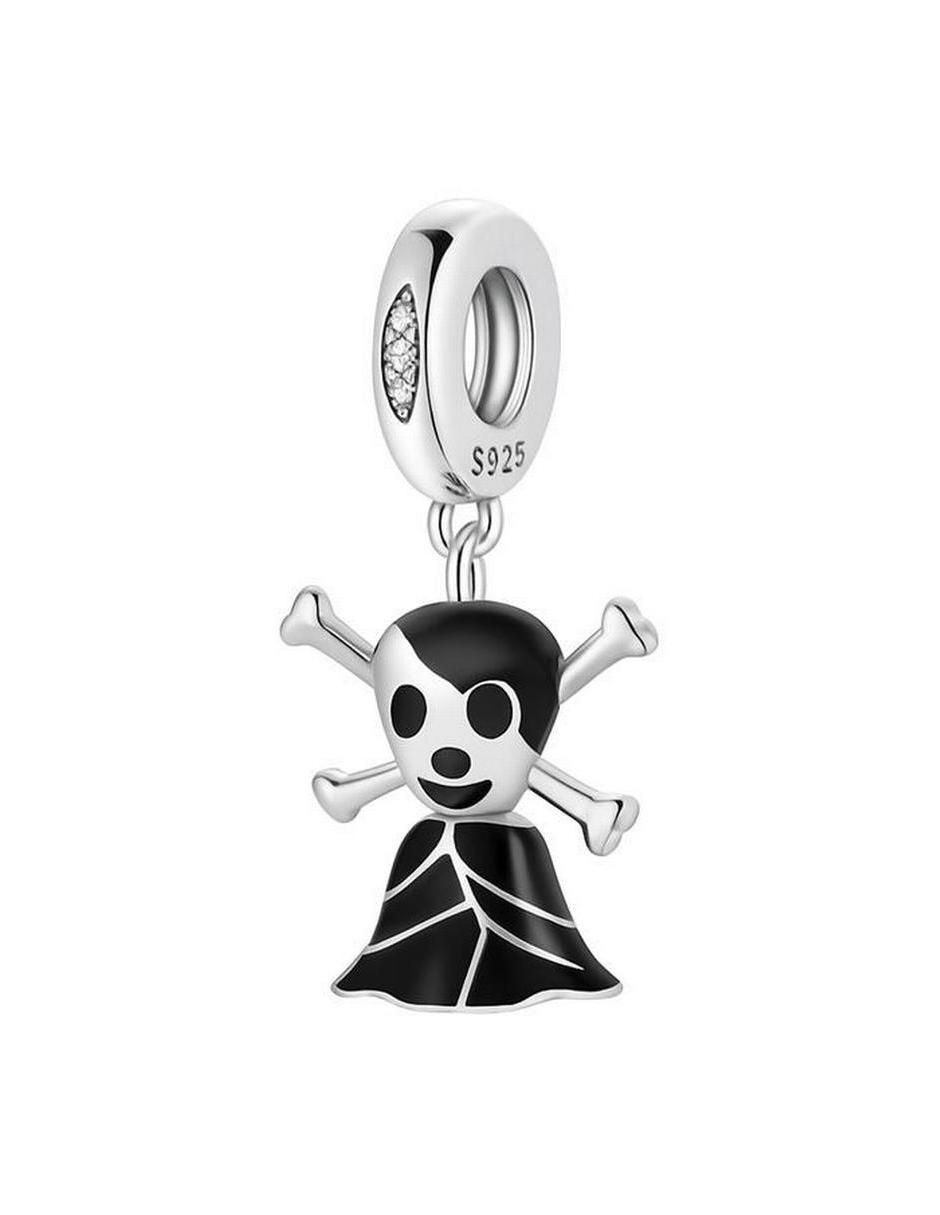 Charm de calavera de plata P 925
