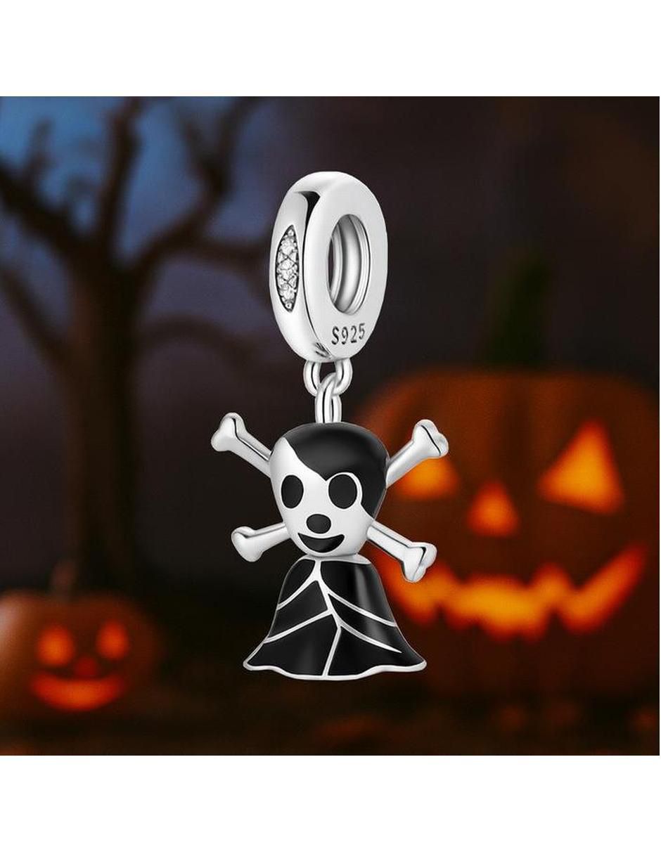Charm de calavera de plata P 925 4