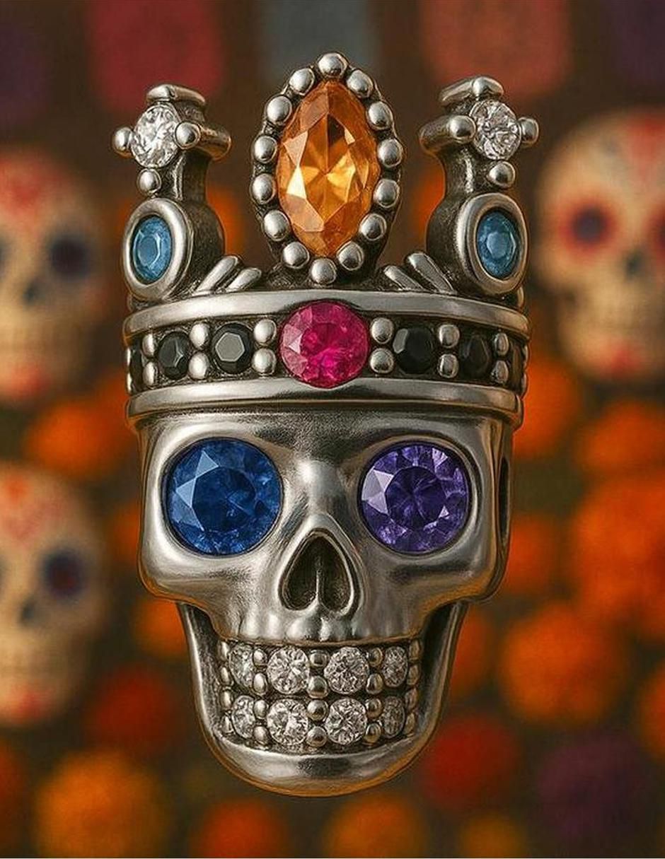 Charm de calavera P 925 4