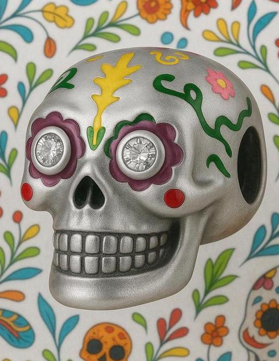 Charm de calavera P 925 3
