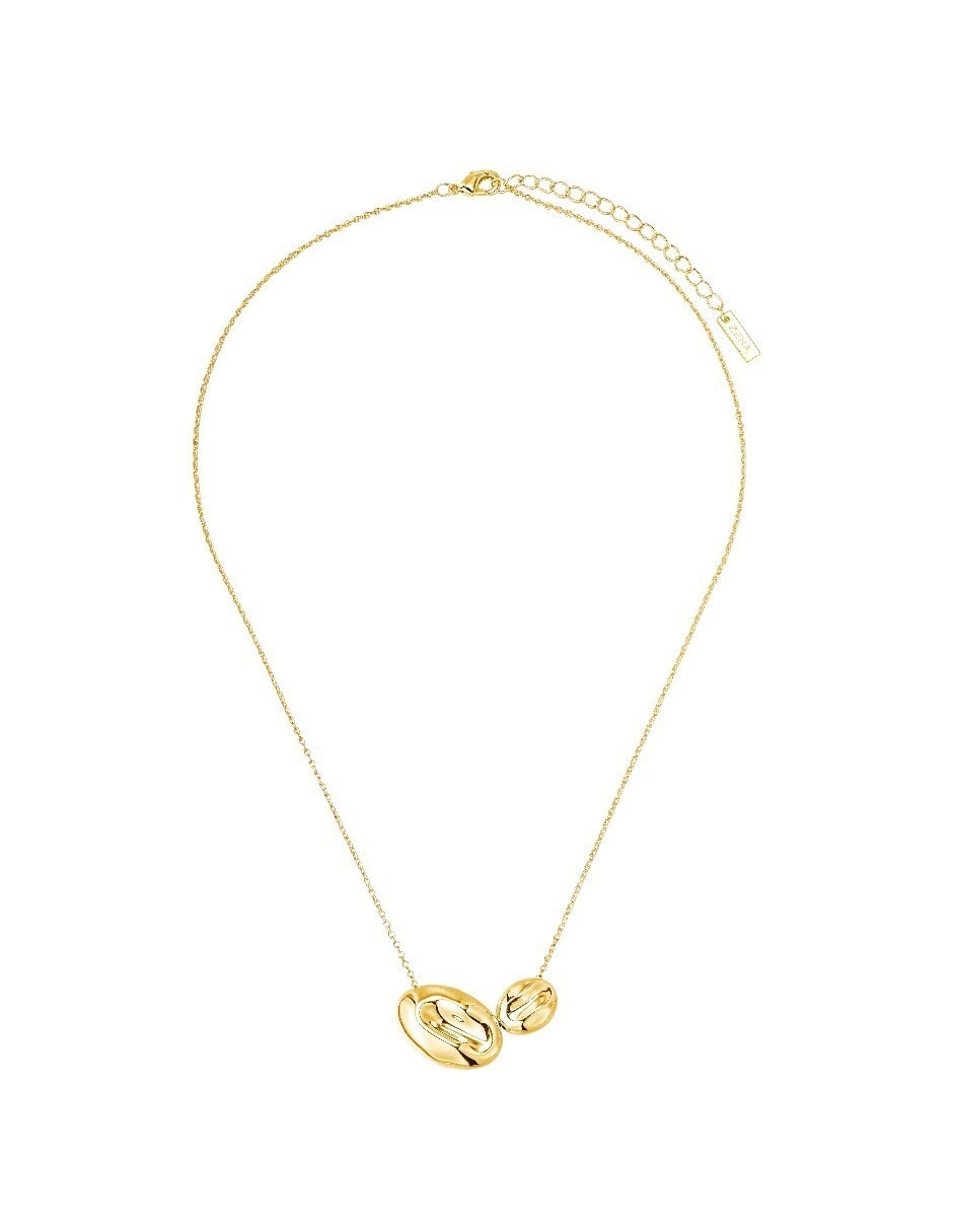 Collar con dije ovalado Clsssic Revisite de plata P 925 2
