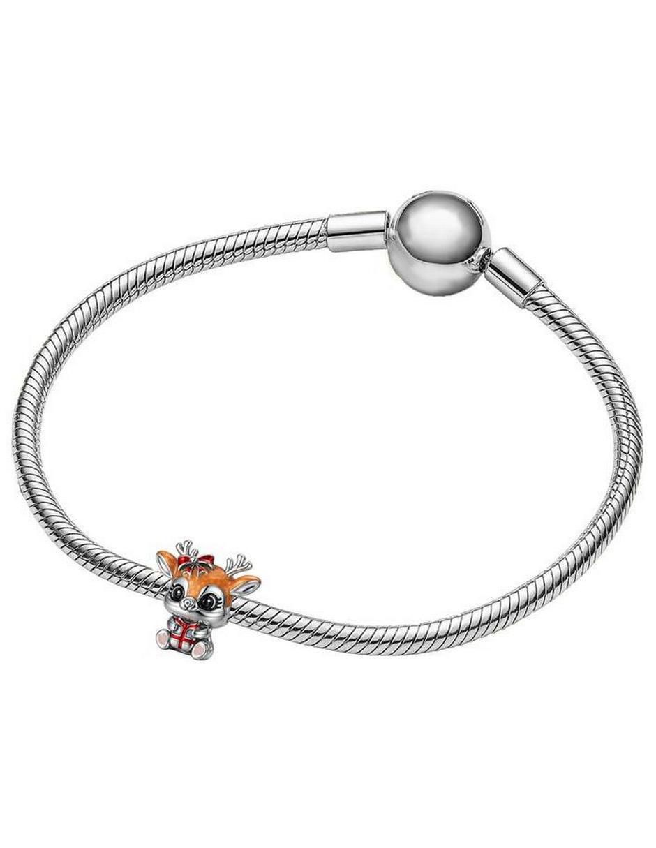 Charm de reno de plata P 925 2