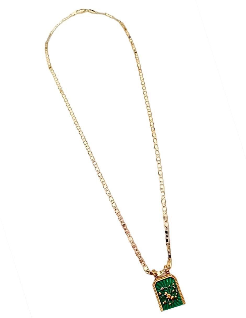 Collar con dije de signo zodiacal Constelaciones de oro laminado 10 K