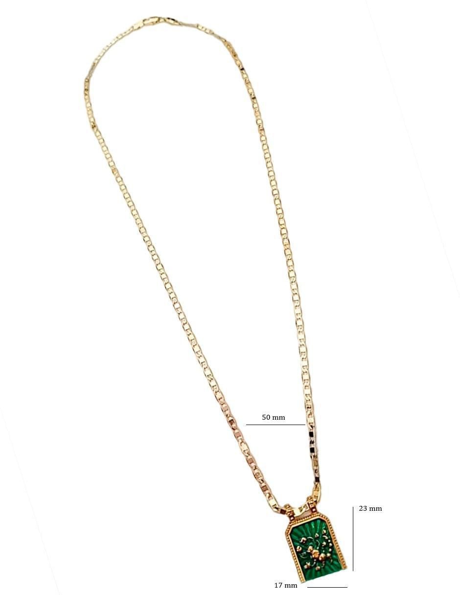 Collar con dije de signo zodiacal Constelaciones de oro laminado 10 K 4