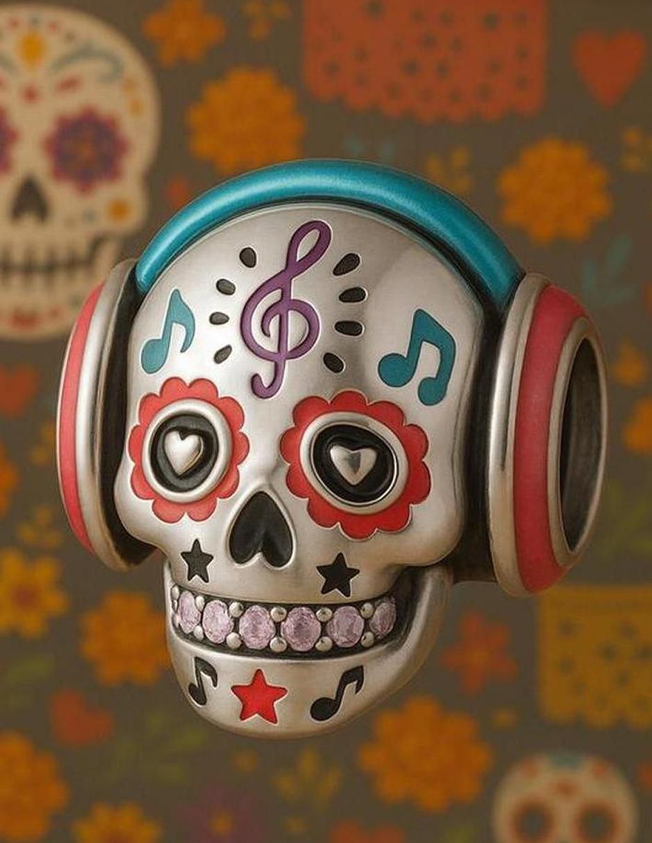 Charm de calavera P 925 3