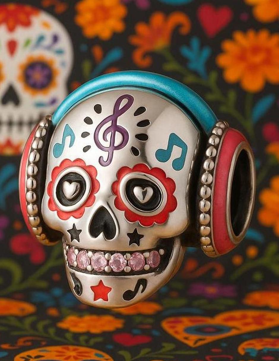 Charm de calavera P 925 5