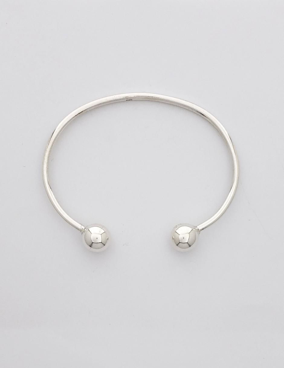 Brazalete de plata p 925 con acabado brillante 3