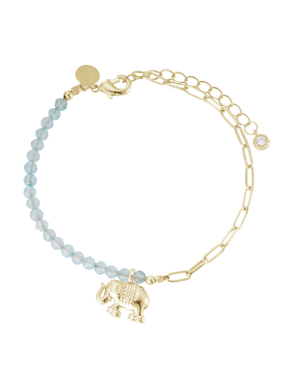 Pulsera Golden Circonias