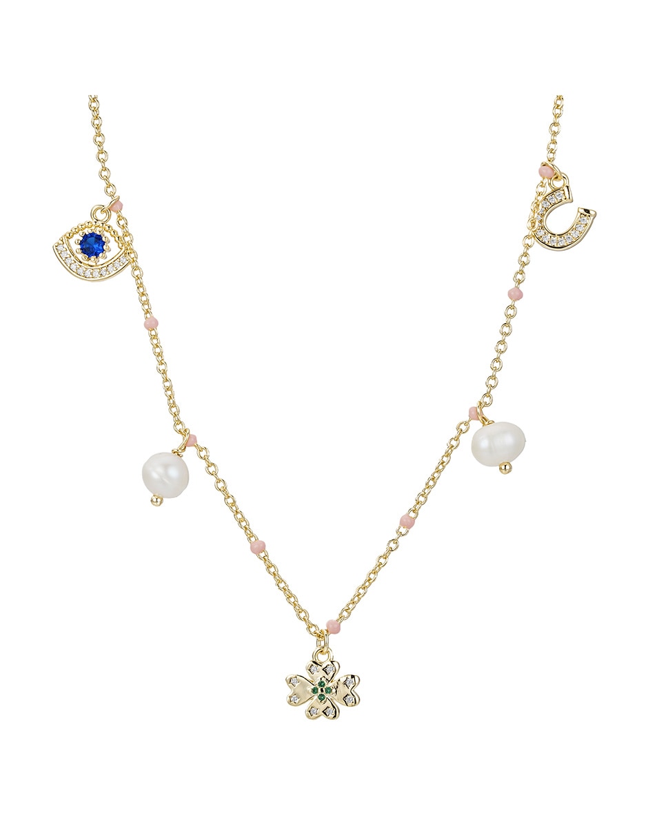 Collar Protección de baño de oro 14 K