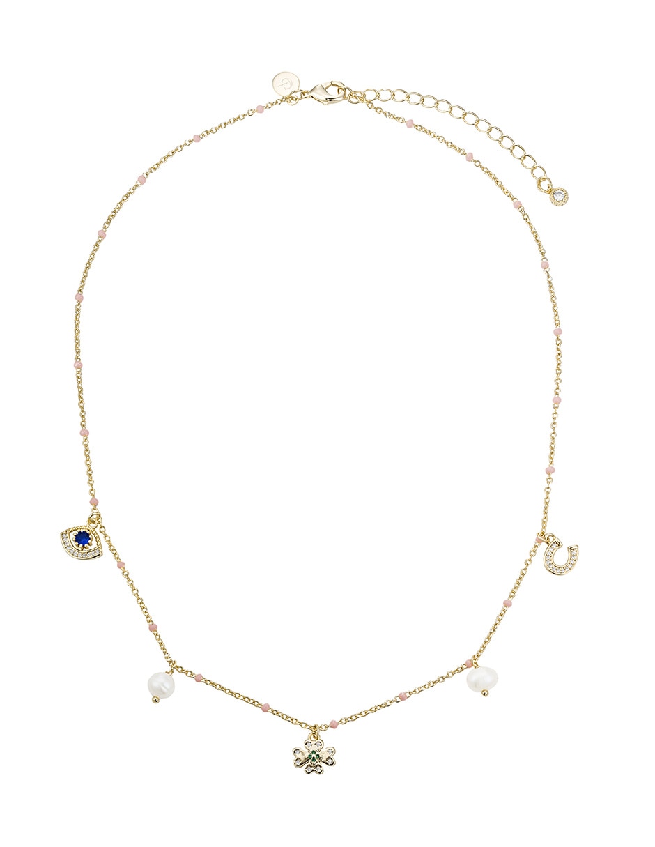 Collar Protección de baño de oro 14 K 2
