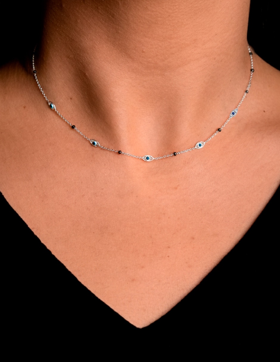 Collar Protección de baño de oro 14 K 3