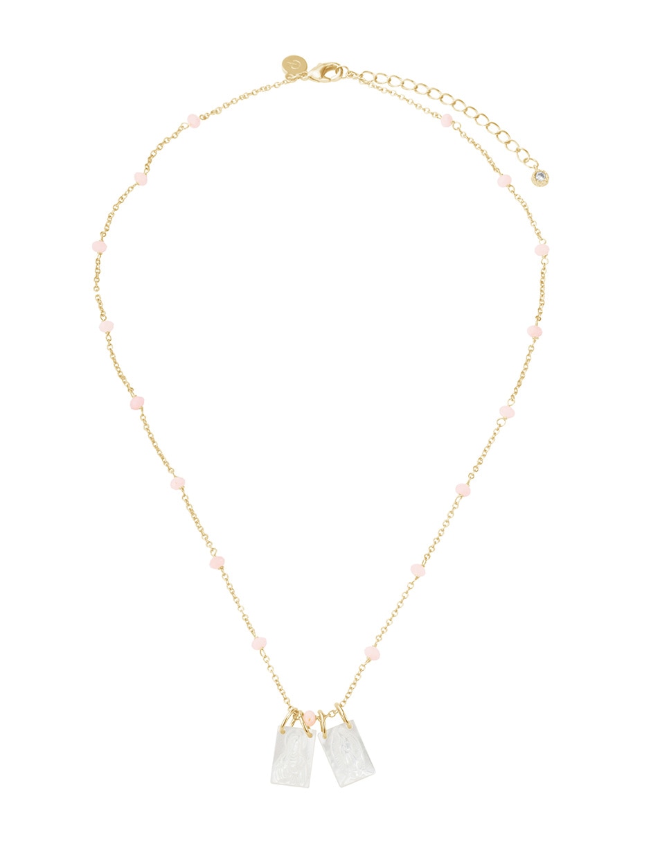 Collar de virgen de baño de oro 14 K 2